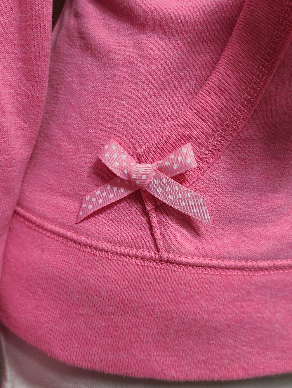 ♡ Y2K ♡ Aeropostale Hot Pink Fur Trim Hooded Jacket Pom-poms Sequin Logo - Picture 9 of 10